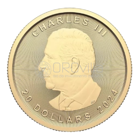 20 Dollari Foglia d'acero 2024